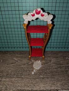 Muñecas modernas: Mueble cómoda de muñeca ever after high Apple white